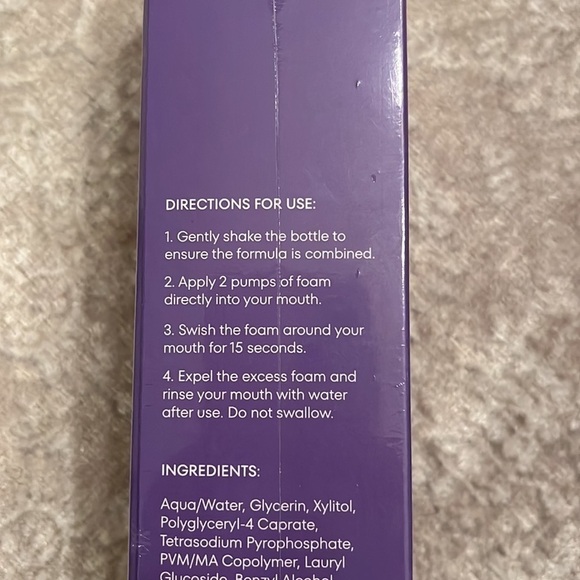 Brand New Bright White Bundle Purple Color Correcting Foam & Whitening Strips - Picture 6 of 16